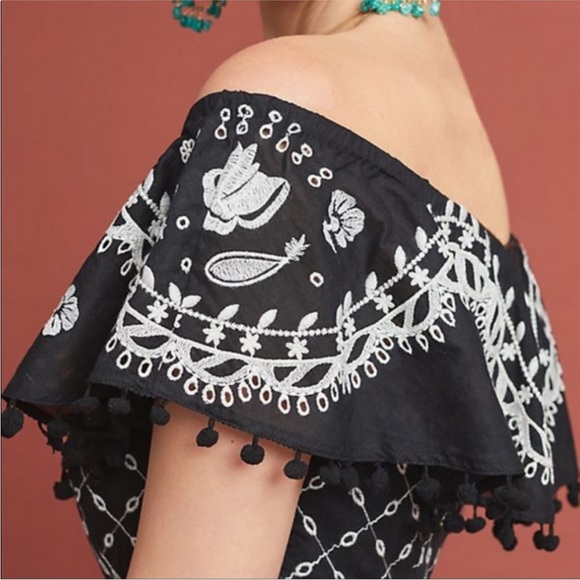 Anthropologie Marisol Off the Shoulder Dress Size 26 NWT - Picture 10 of 12